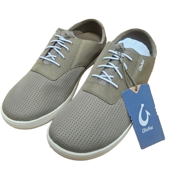 Olukai Nohea Moku Mens 11 Clay Tapa New In Box - Picture 1 of 7